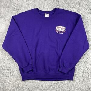 Ron Jon Surf Shop One Of A Kind Cocoa Beach Florida Sweatshirt Men's L Purple